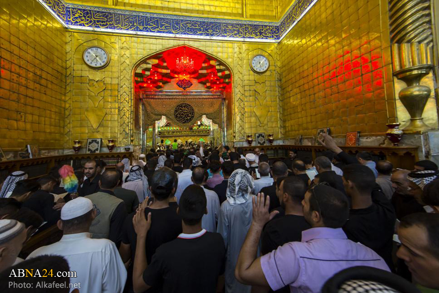 تقرير مصور/ توافد حشود الزائرين لمرقدي الإمام الحسين واخيه ابي الفضل العباس (ع)