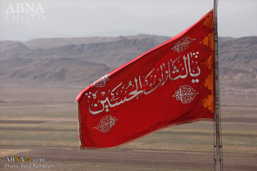 تقرير مصور/ رفع راية "يا لثارات الحسين" على قبة مسجد "جمكران" المقدس