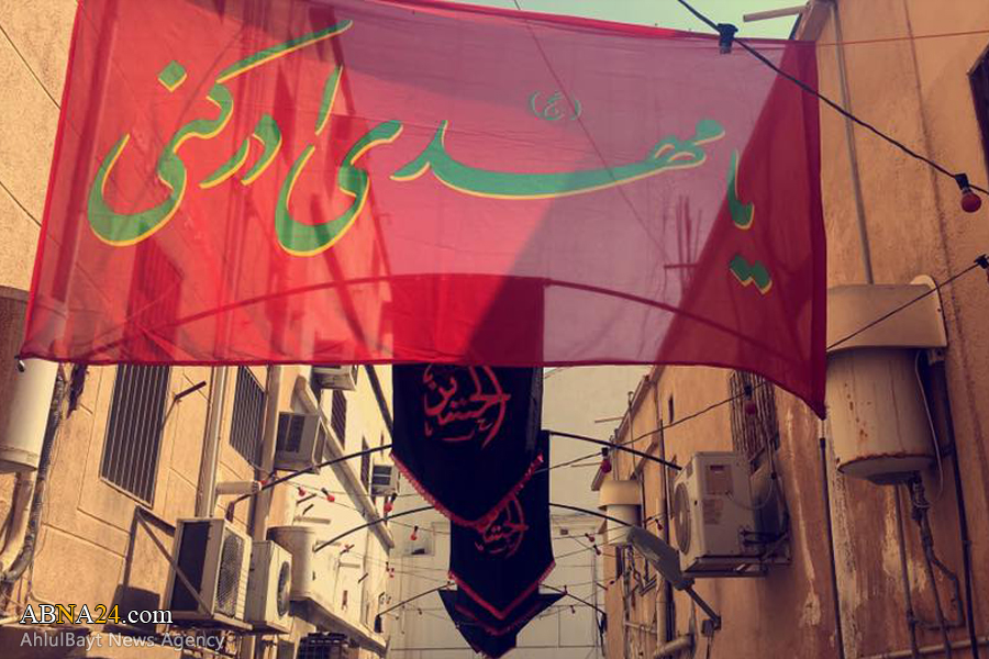 تقرير مصور/ انتشار مظاهر الحزن والحداد بحلول شهر محرم في مدينة القطيف