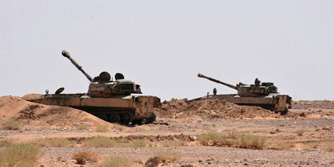 Syrian Army continues military operations against ISIS terrorists in Deir Ezzor