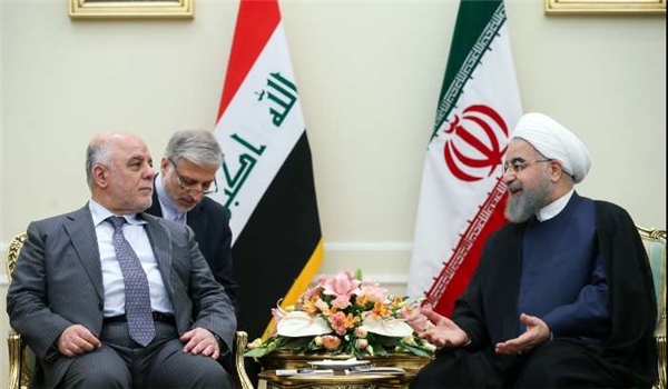 حەسەن رۆحانی و حەیدەر عەبادی تاوتوێی ریفراندۆم دەكەن