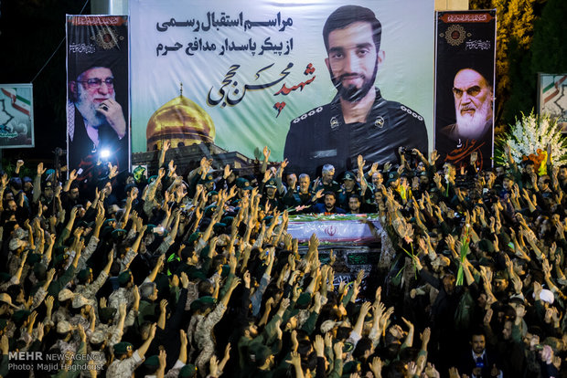 آج دنیا کو پھر ضرورت ہے کربلا کی؛ والہانہ استقبال میں شہید محسن حججی کا پیکر پاک وطن واپس پہنچ گیا + تصویر
