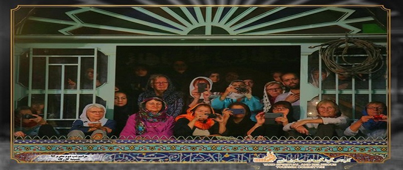 İspanyol turistleri İmam Hüseyin (as) matemi ilgisi sardı