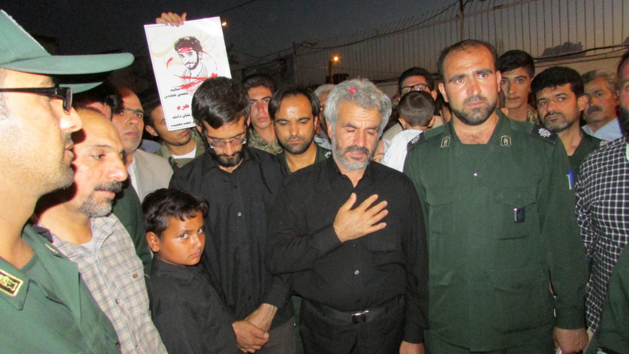 “El Cuerpo del Mártir Mohsen Hoyayi, Asesor Militar Iraní Decapitado por el Daesh, fue Recibido en Teherán”