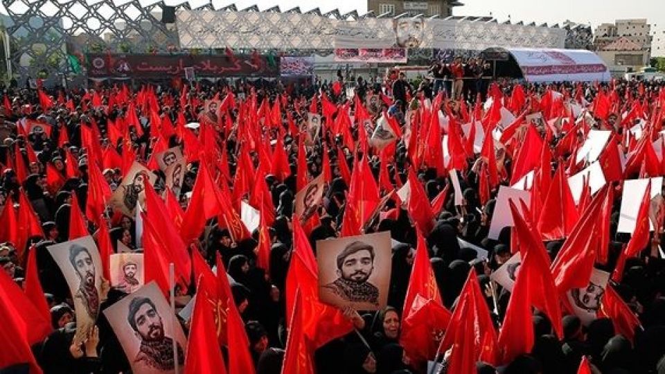 ایران کے دار الحکومت میں شہید محسن حججی کا ہوا عزت و احترام سے تشییع جنازہ 