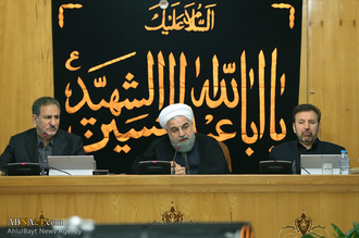 عاشورہ کی ثقافت پوری دنیا کے حریت پسندوں کے لئے ایک نمونہ ہے: صدر روحانی