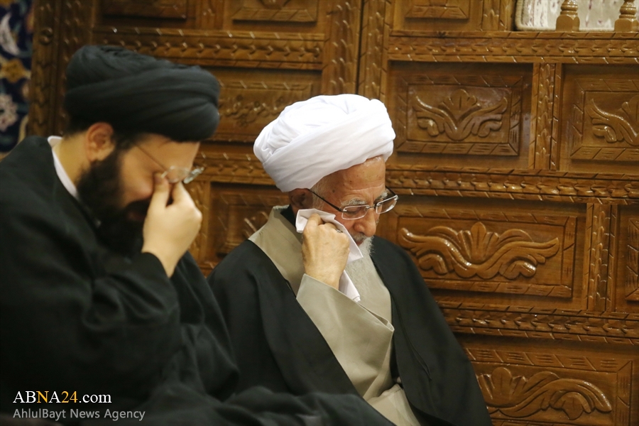 تقرير مصور/ المؤسسة الدولية لدراسة علوم اسراء تقيم مجلس العزاء الحسيني بقم المقدسة