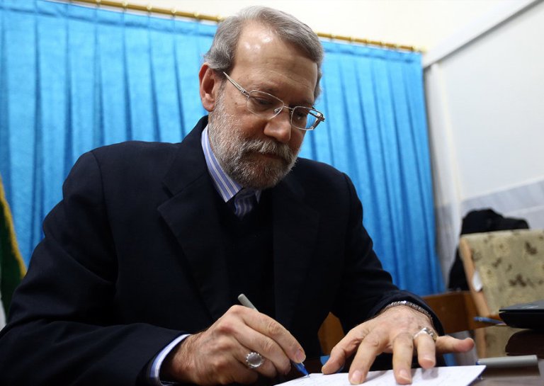 Iran's Larijani felicitates new Syrian counterpart