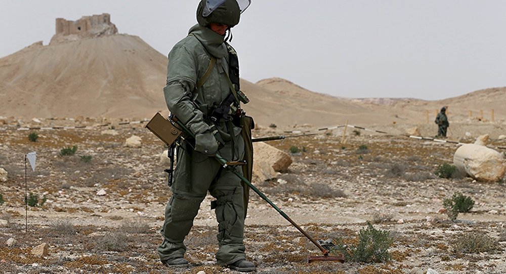 Russian experts remove 1500 explosive objects in Deir Ezzor