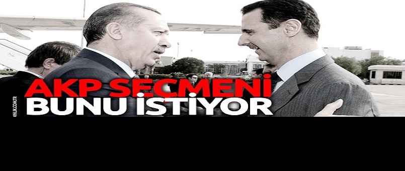 AKP seçmeni Suriye ile diyalog istiyor