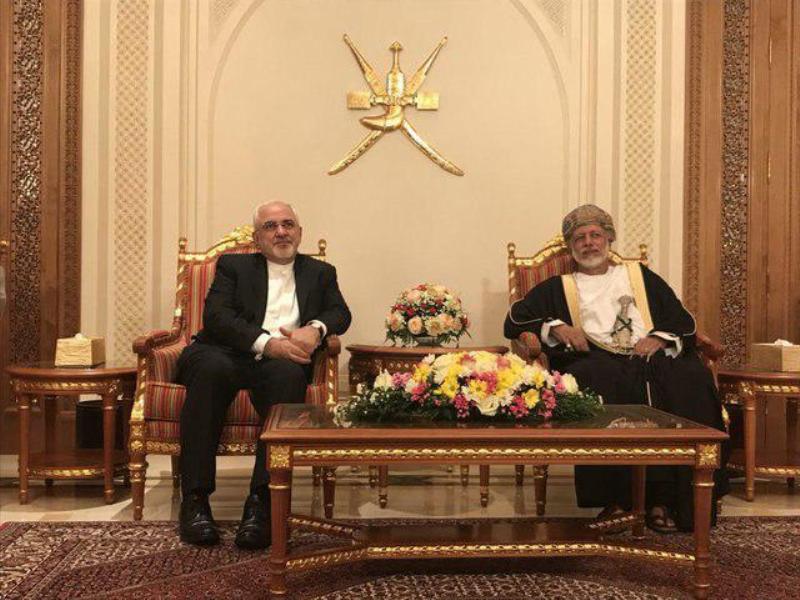Iran's Zarif arrives in Muscat for talks