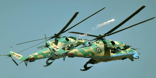 L’armée de l’air détruit des blindés et des positions de «Daech» dans la banlieue de Deir Ezzor