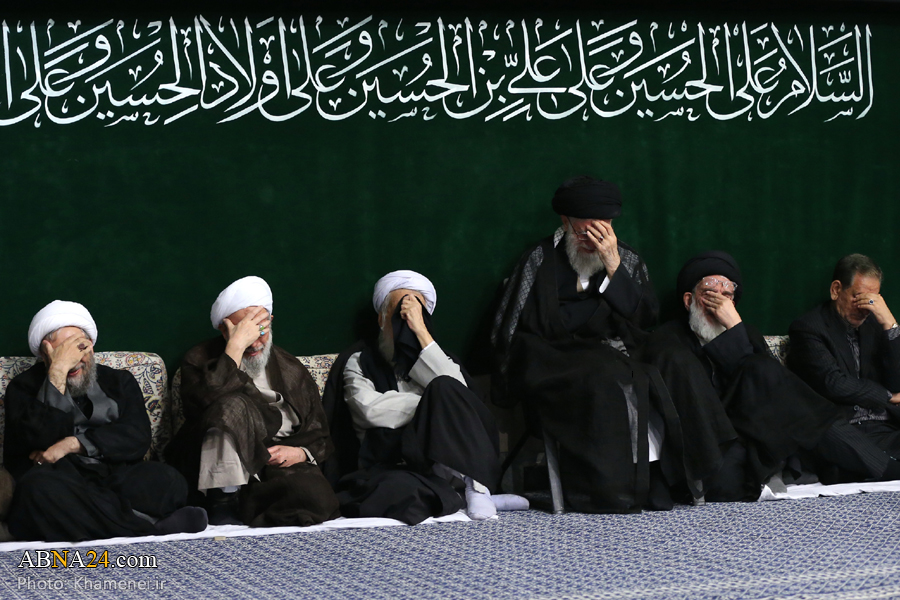 تقرير مصور/ الليلة الأخيرة من مراسم مجلس العزاء الحسيني بمشاركة قائد الثورة الاسلامية