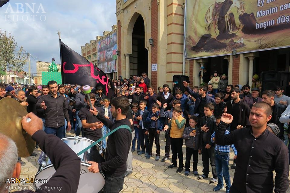 تقرير مصور/ مواكب عاشورائية في مدينة خاجماز الأذربيجانية