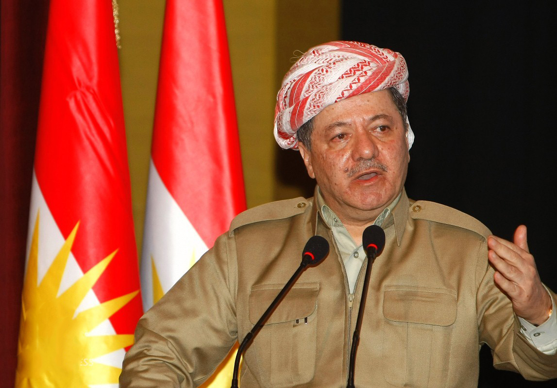 مسعود بارزاني يأمر "قوات البيشمركة" بفتح النار على القوات الامنية العراقية!!