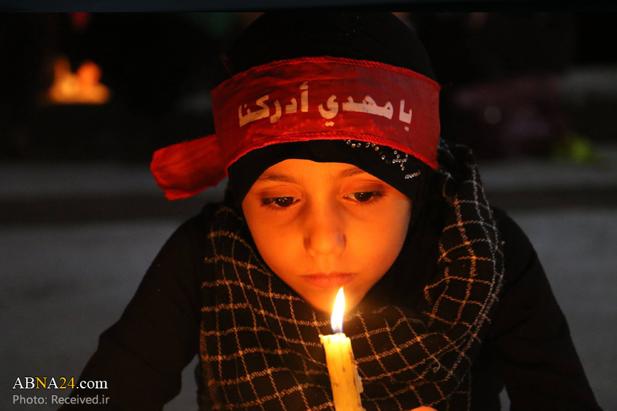 تقرير مصور/ اشعال الشموع في جوار حرم السيدة زينب عليها السلام