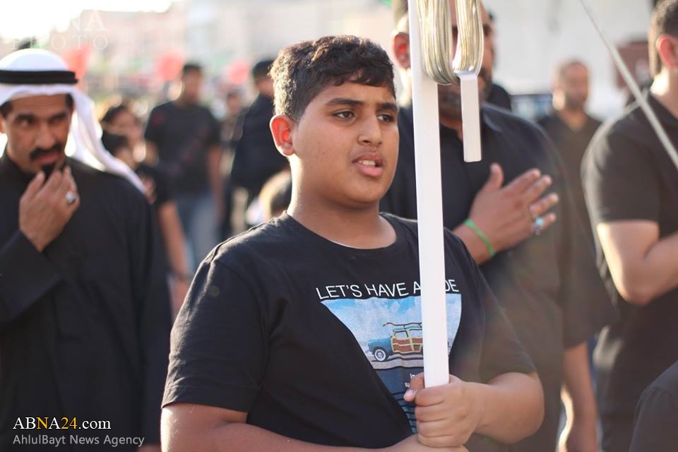 تقرير مصور/ مواكب حسينية في بلدة المالكية البحرينية