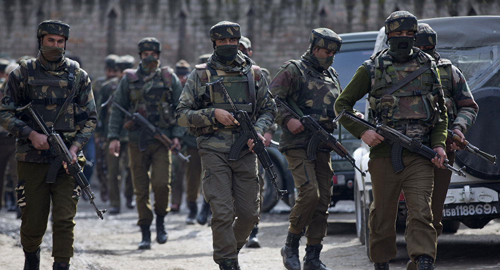 Four killed in attack on Indian paramilitary camp in Kashmir