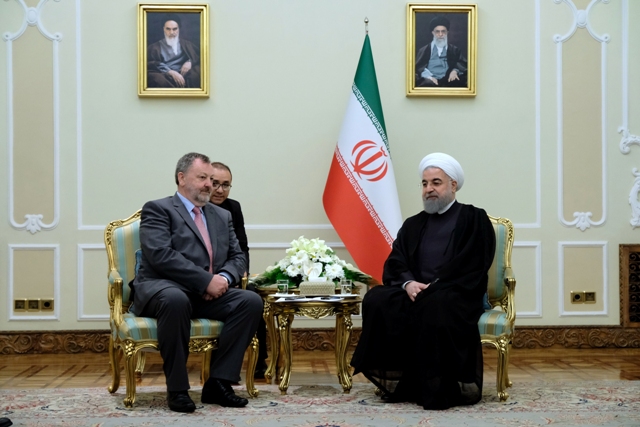 Pres. Rouhani: Developing ties with EU, JCPOA's sustainability, fighting terrorism Iran's three key foreign policies