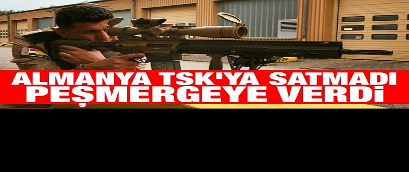 Almanya G28 tipi yeni nesil keşkin nişancı tüfeğini TSK'ya satmadı, peşmergeye verdi