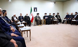 Pagtanggap ng Pinuno ng IR sa Lider ng Iran Hajj 