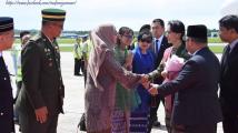 ေဒၚေအာင္ဆန္းစုၾကည္ ဘရူႏိုင္းႏိုင္ငံသို႔ေရာက္ရိွလာ