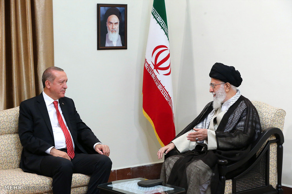 امام خامنہ ای سے اردوگان کی ملاقات کا پیغام