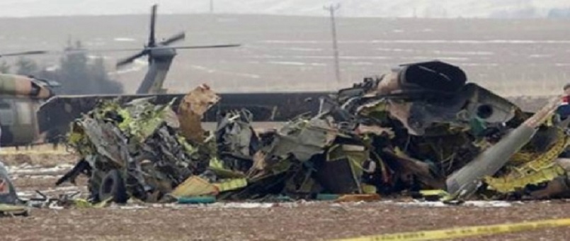 ABD Ordusuna Ait İki Helikopter Suriye'de Havada Çarpıştı