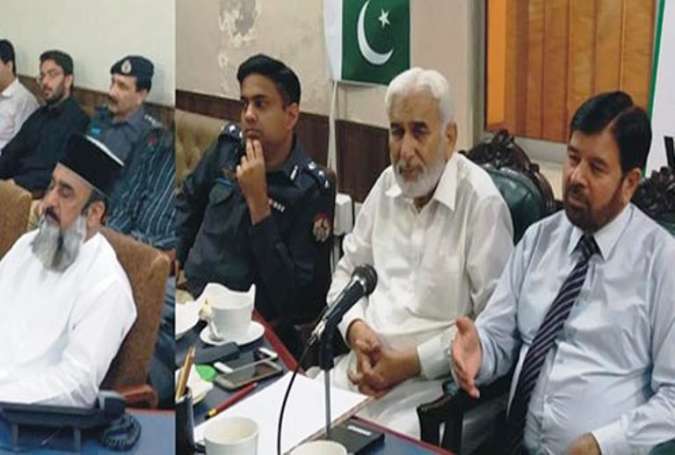 پُرامن محرم الحرام کے انعقاد میں تمام سٹیک ہولڈرز کا کلیدی کردار ہے، ڈپٹی کمشنر وہاڑی