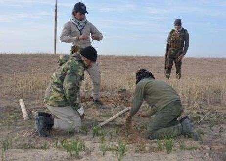 هندسة الميدان بالحشد الشعبي ترفع 150 عبوة بين الرياض وكركوك