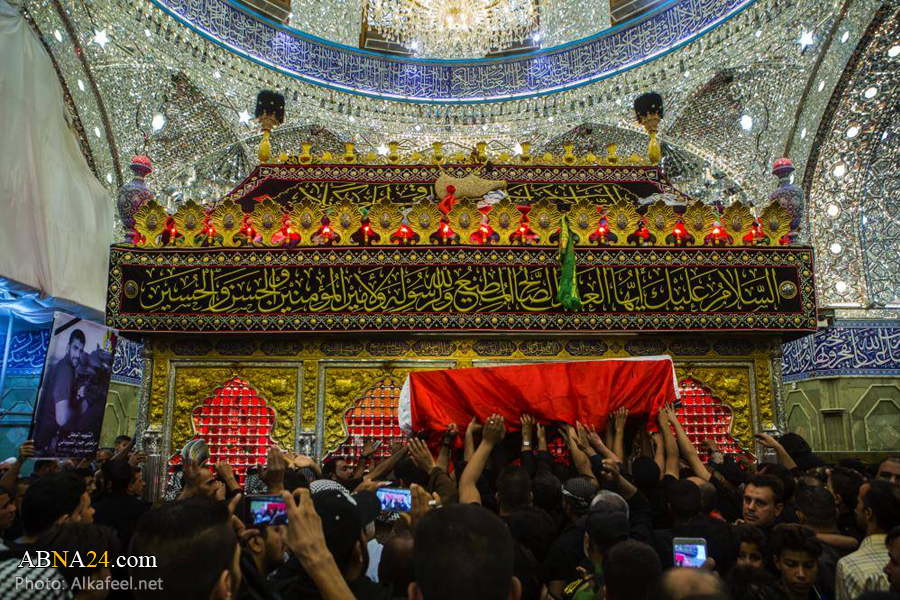 فرقة العباس القتالية تزفُّ أربعةً من شبانها لجنان الخلد في عمليات تحرير الحويجة+(صور)