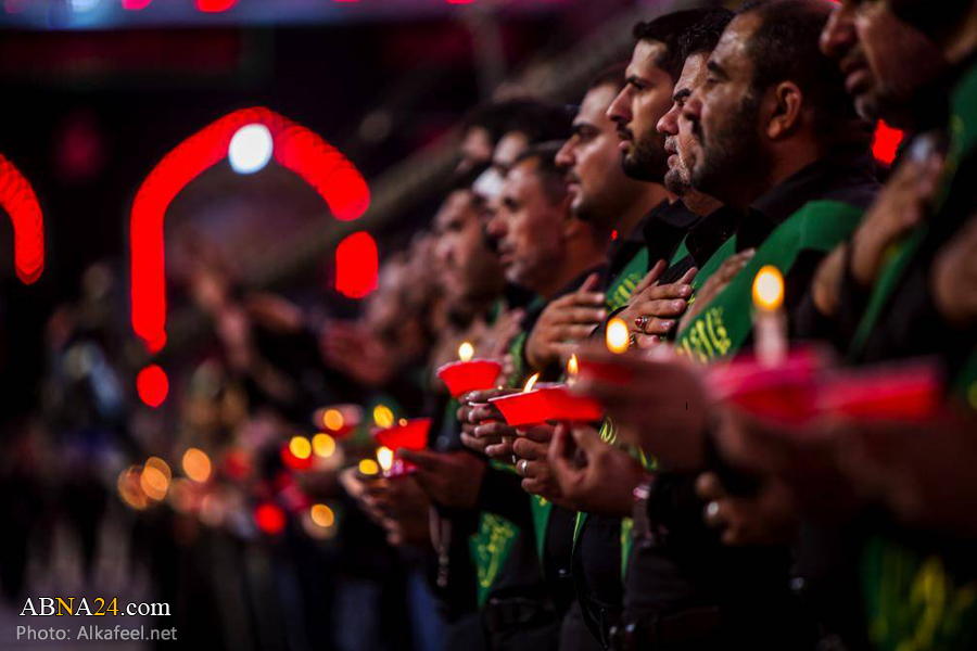 تقرير مصور/ خدمة أبي الفضل العباس يحيون سابع الإمام الحسين (ع)