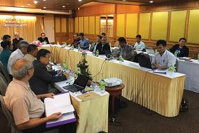NCA လက္မွတ္ထုိးရွစ္ဖဲြ႕ ထိပ္သီးေခါင္းေဆာင္မ်ား အစည္းအေ၀းက်င္းပ