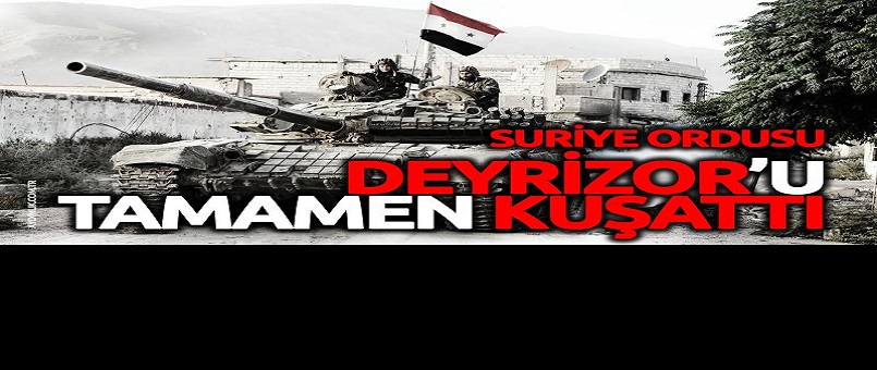 Esat, Deyrezor'u tamamen kuşattı