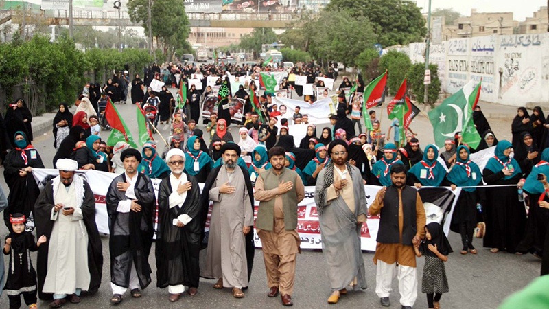 مجلس وحدت مسلمین کے ڈپٹی سیکرٹری سمیت چار افراد نے احتجاجا گرفتاری دے دی