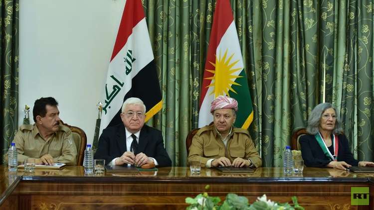 الأكراد يرفضون طلب بغداد ويصفون تقدم القوات العراقية ”بالتهديدات العسكرية“ 