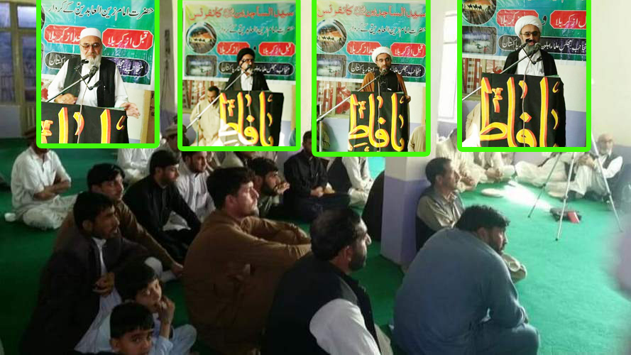 پاراچنار، دفتر مجلس علمائے اہلبیت(ع) حضرت امام زین العابدین(ع) کانفرنس کا انعقاد+ تصاویر