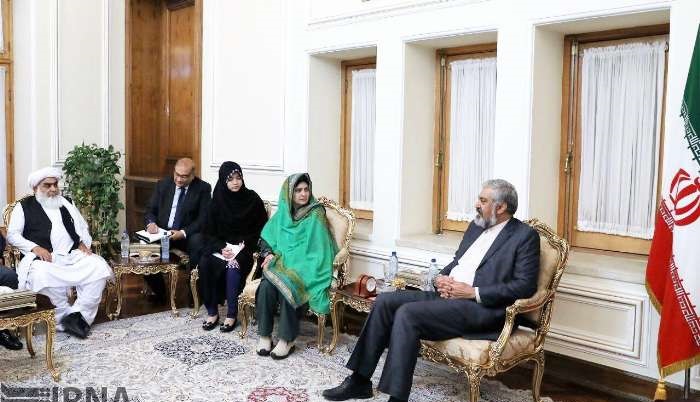 پاکستان؛ بلوچستان کے پارلیمانی وفد کی نائب ایرانی وزیر خارجہ سے ملاقات