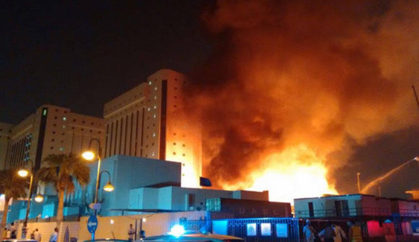 Saudi officials says fire in capital kills 10