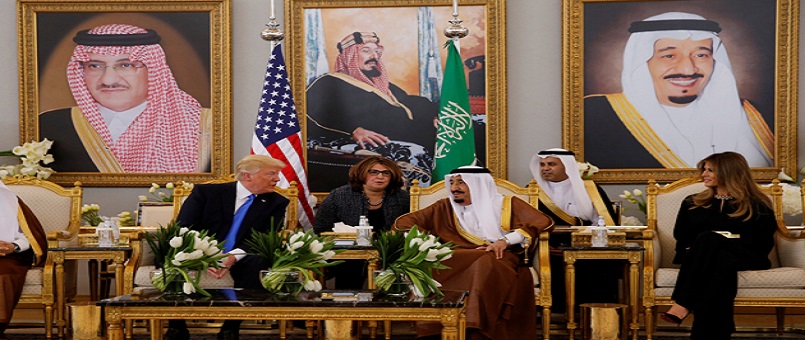 Kral Selman ve Trump "yeni İran stratejisini" görüştü
