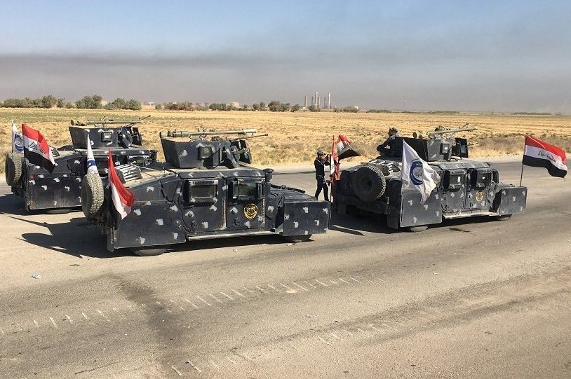 القوات العراقية تعلن ضبط معمل لتصنيع العبوات الناسفة داخل موقع للبيشمركة بكركوك+(صور)