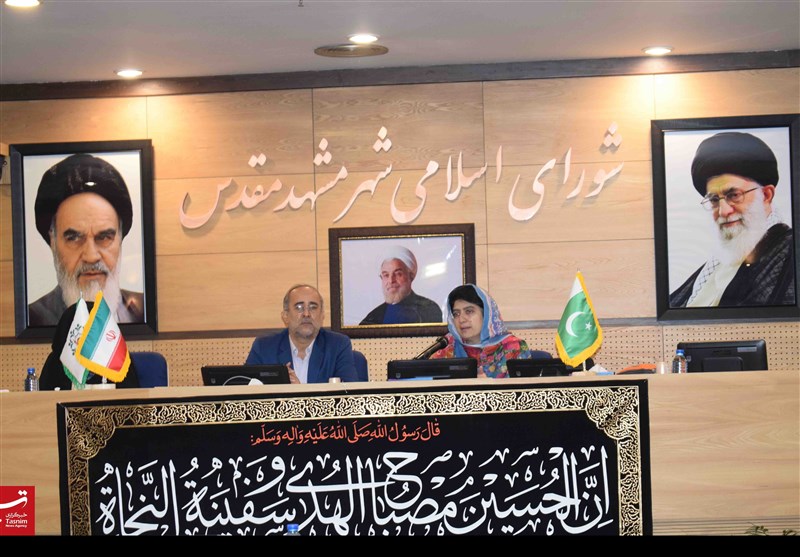 راحیلہ درانی نے مشہد مقدس کے ساتھ اقتصادی معاملات بڑھانے کے لیے اپنا عزم ظاہر کیا