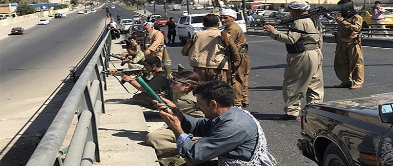Haşdi Şabi Mücahidleri Tuzhumartu ilçesinde 480 Barzani ve PKK çetesini esir aldı