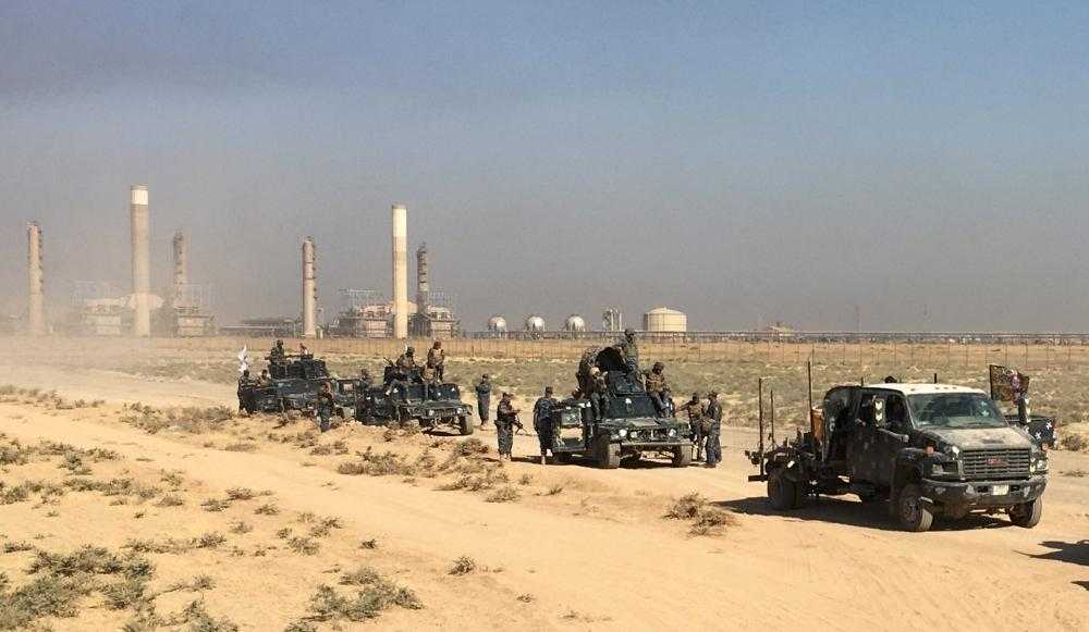 القوات العراقية تسيطر على جميع حقول شركة نفط الشمال بكركوك