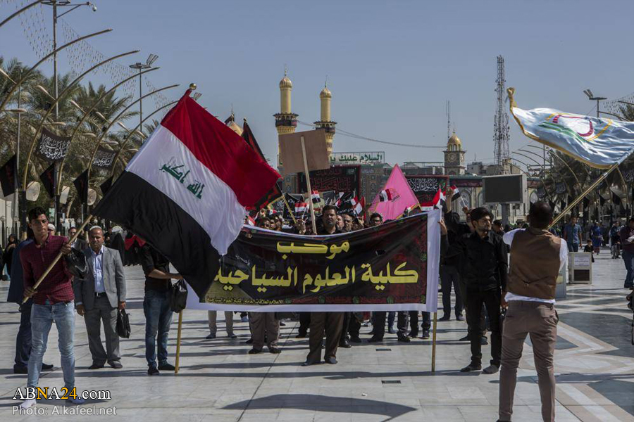 تقرير مصور/ طلاب وأكاديميو جامعة كربلاء المقدسة يستذكرون مأساة واقعة الطف الخالدة
