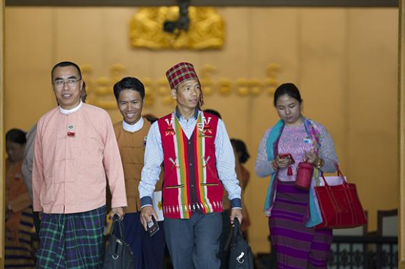 ႏုိင္ငံသားအားလုံး စည္းလုံးညီၫြတ္မွ ျပည္တြင္းျပည္ပအႏၲရာယ္ ကာကြယ္ႏုိင္မည္ဟု လႊတ္ေတာ္ဥကၠ႒ ဦး၀င္းျမင့္ေျပာ