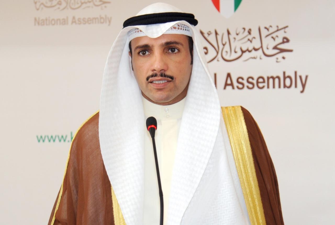 فيديو / رئيس مجلس الأمة الكويتي يطرد الوفد الاسرائيلي من قاعة البرلمان الدولية