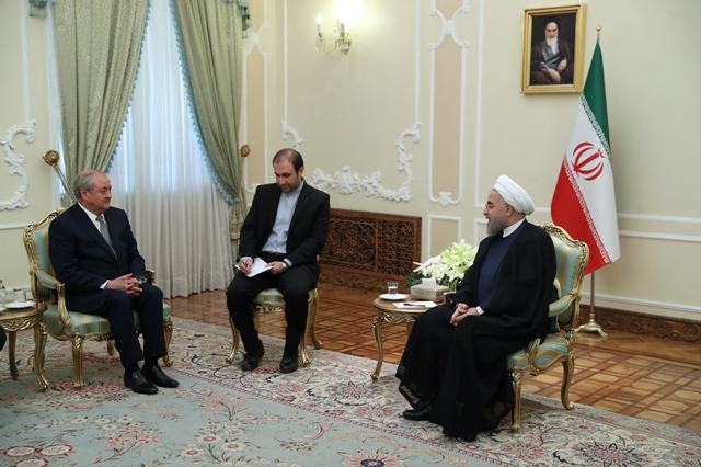Pres. Rouhani: Iran welcomes deepening bilateral, regional, int'l ties with Uzbekistan