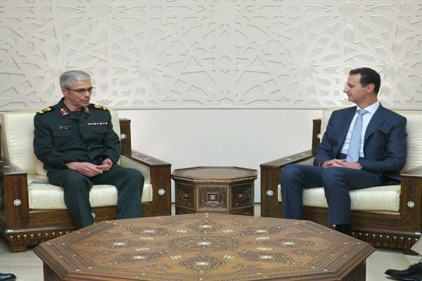 Maj. General Bagheri met with Syrian President in Damascus
