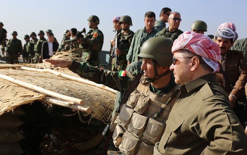 قوات بارزاني تعلن اشتباكها مع "الحشد الشعبي" بكركوك وتكبيده خسائر